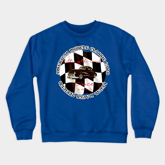 american cars Crewneck Sweatshirt by martian